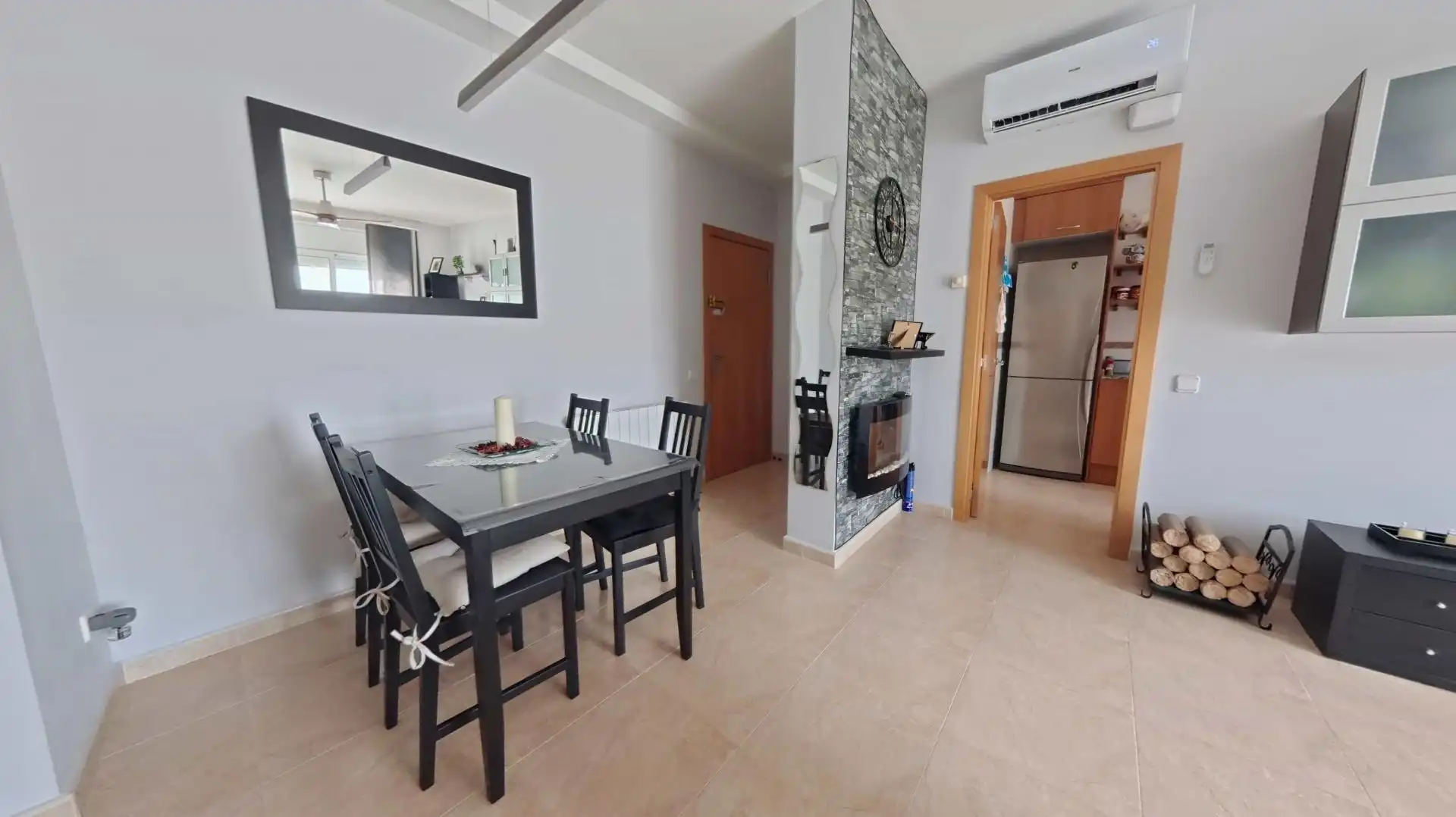 Esszimmer von Wohnung zum Verkauf in Sant Jaume dels Domenys mit Heizung, Schwimmbad und Balkon