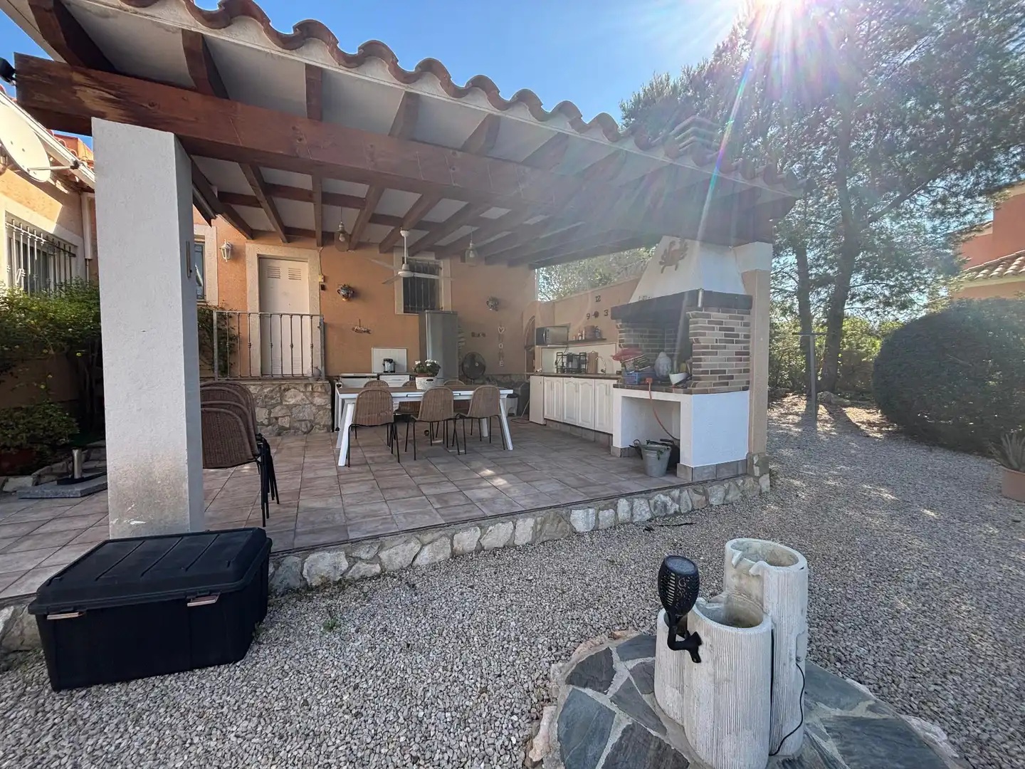 Terrassa de Casa o xalet en venda en L'Ametlla de Mar  amb Jardí privat, Terrassa i Traster