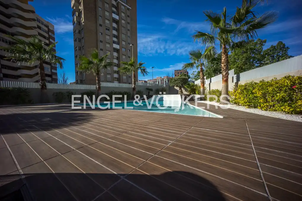 Terrasse von Wohnung zum Verkauf in Alicante / Alacant mit Klimaanlage, Heizung und Terrasse