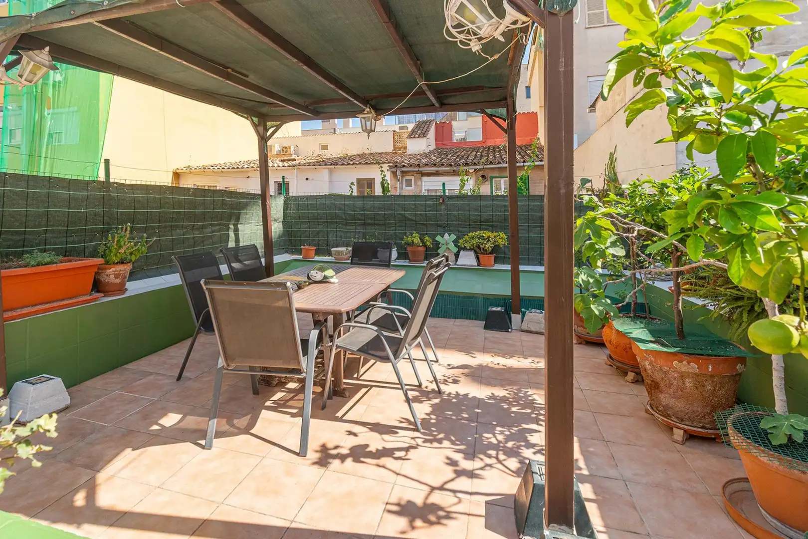Terraza de Casa adosada en venta en  Palma de Mallorca con Aire acondicionado, Calefacción y Terraza
