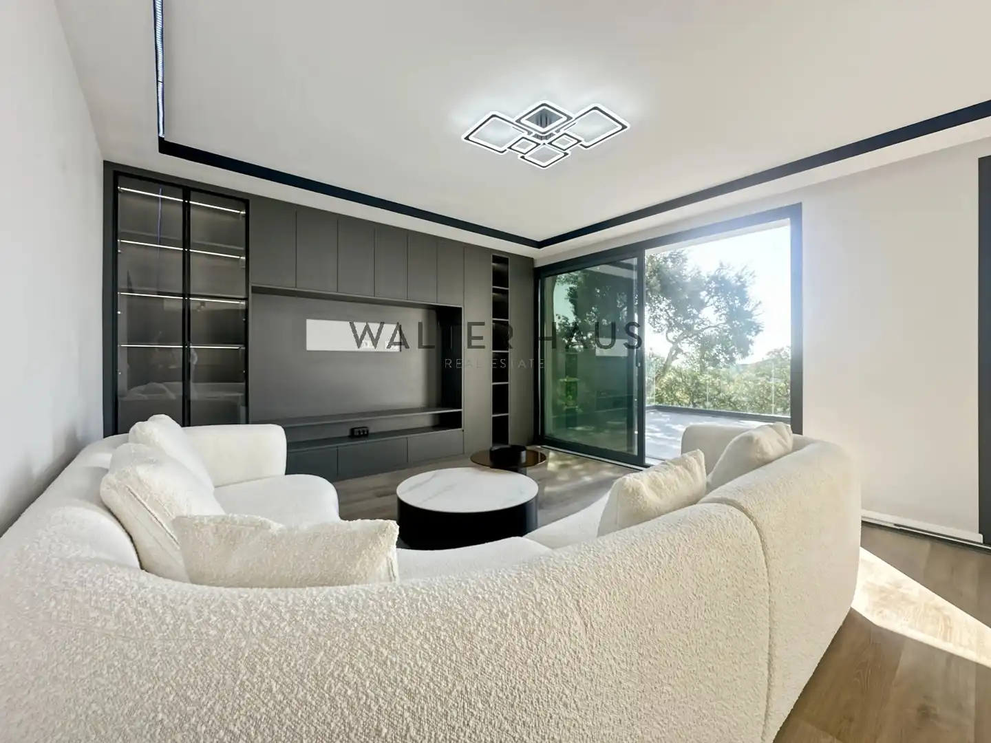 Living room of Houses for sale in Santa Cristina d'Aro  with Air Conditioner, Heating and Private garden