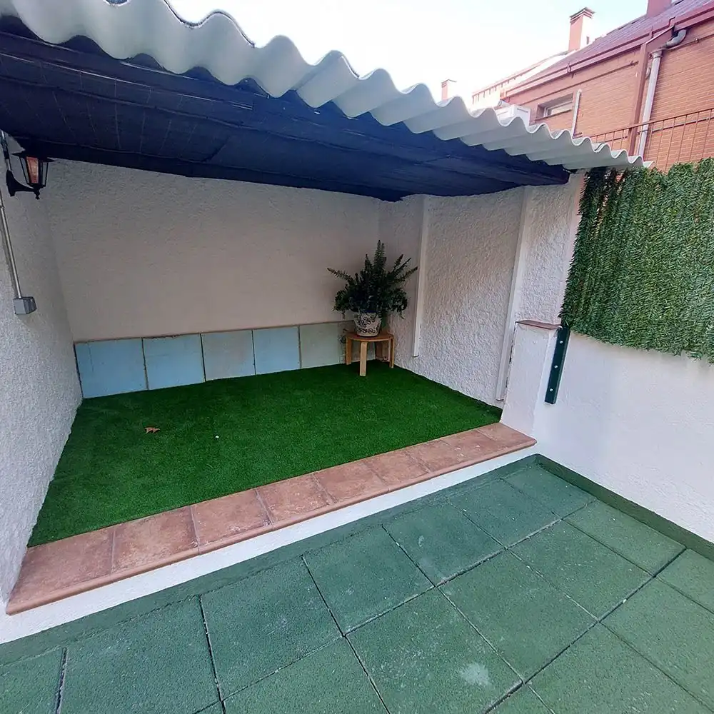 Terraza de Piso de alquiler en Madrid con Calefacción y Terraza