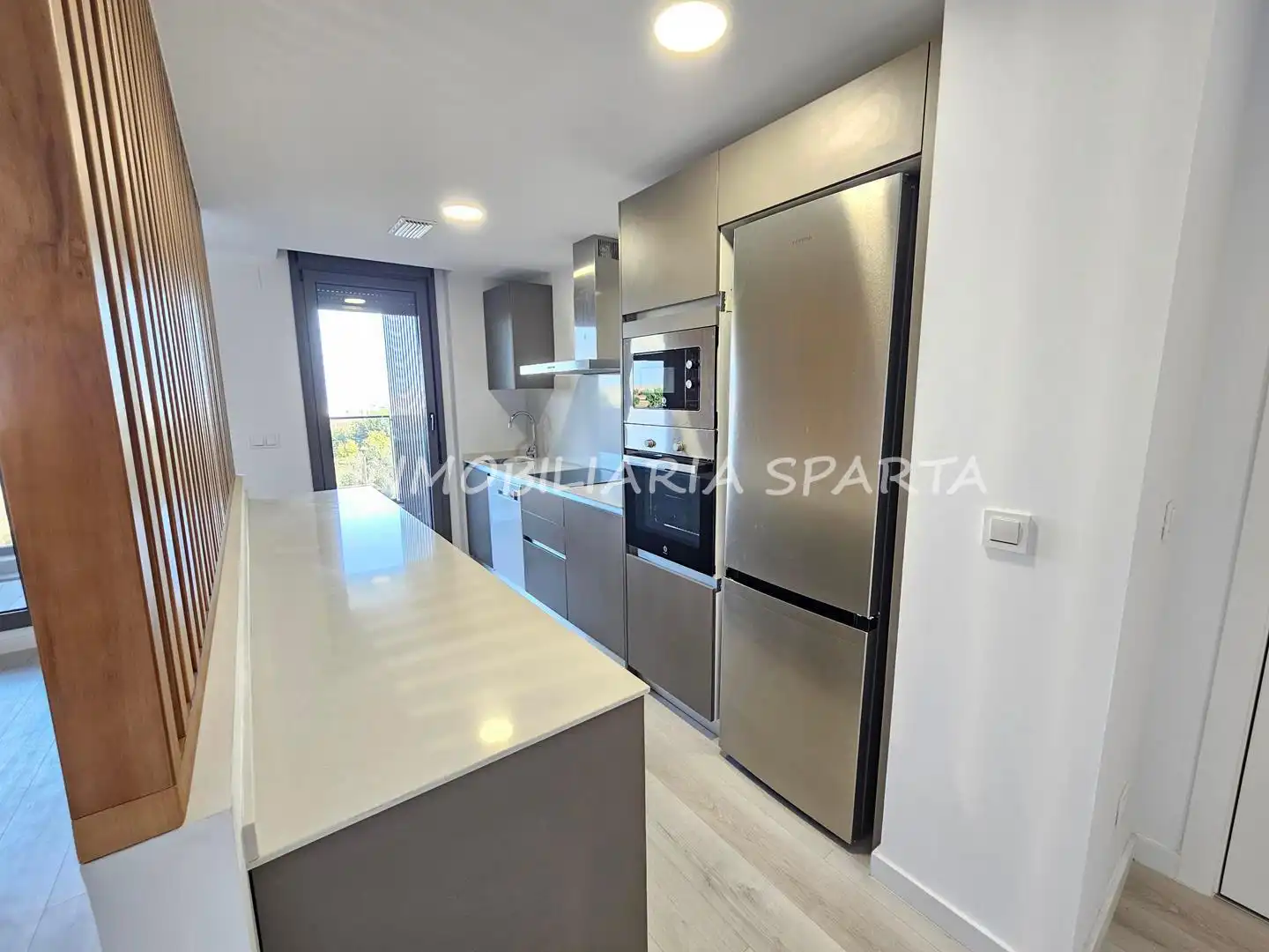 Kitchen of Flat for rent in Tomares  with Air Conditioner, Heating and Terrace