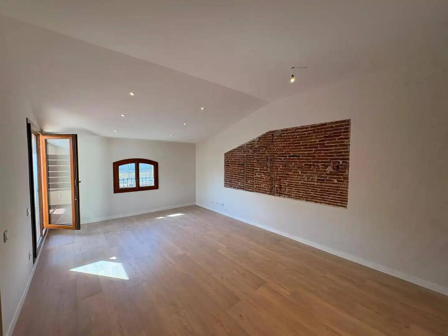 Sala de estar de Ático en venta en Caldes d'Estrac con Aire acondicionado, Calefacción y Terraza
