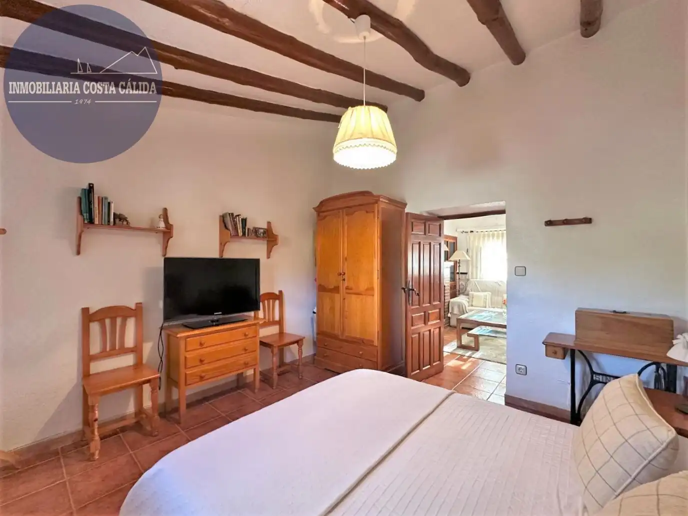Habitación de Finca rústica en venta en Águilas con Aire acondicionado, Calefacción y Jardín privado