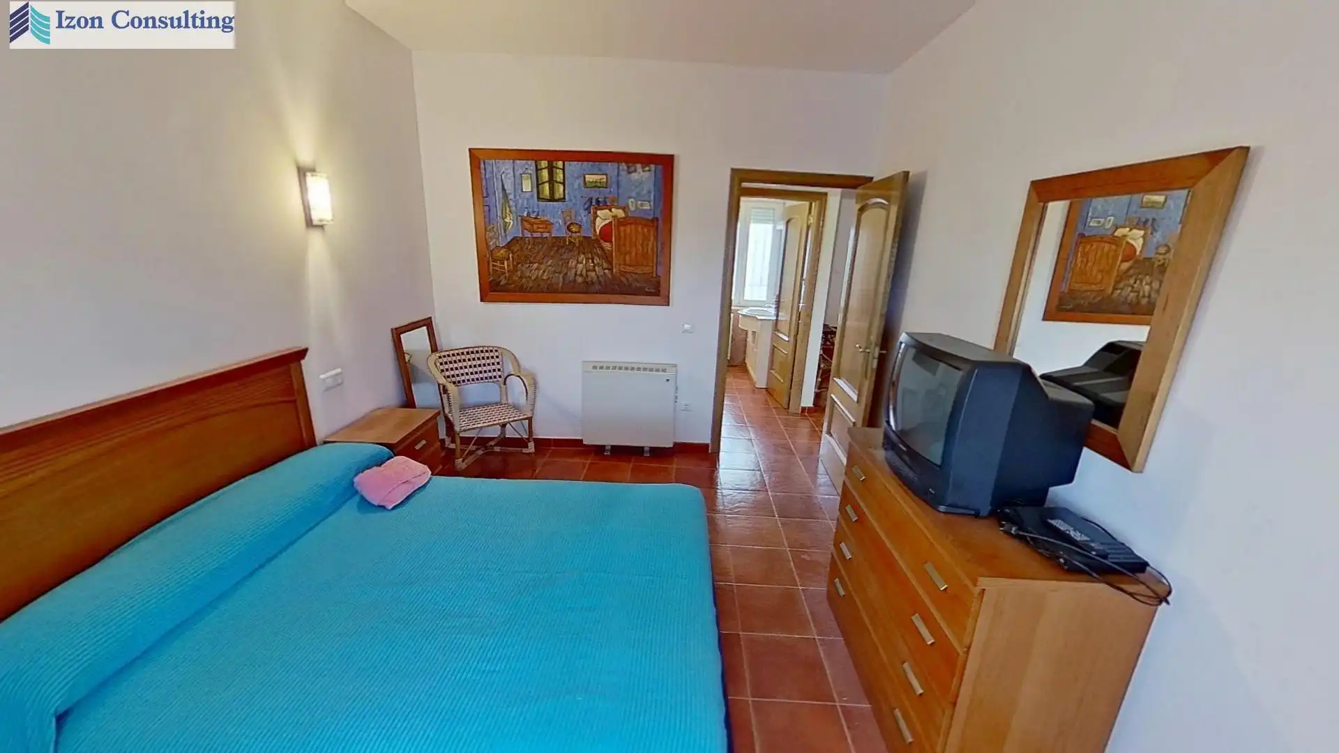 Dormitori de Casa o xalet en venda en Montiel amb Calefacció i Moblat