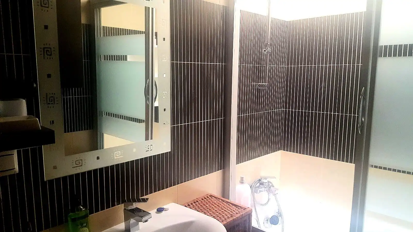 Badezimmer von Wohnung zum Verkauf in Vícar mit Klimaanlage