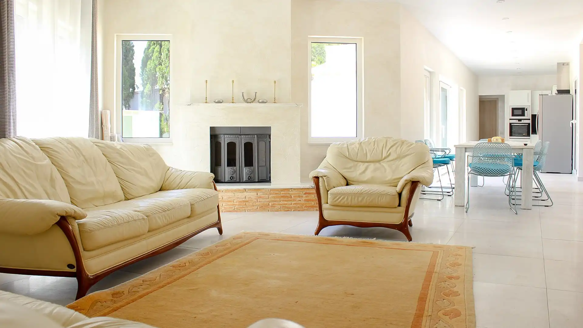 Living room of Houses for sale in Dénia  with Air Conditioner, Heating and Private garden