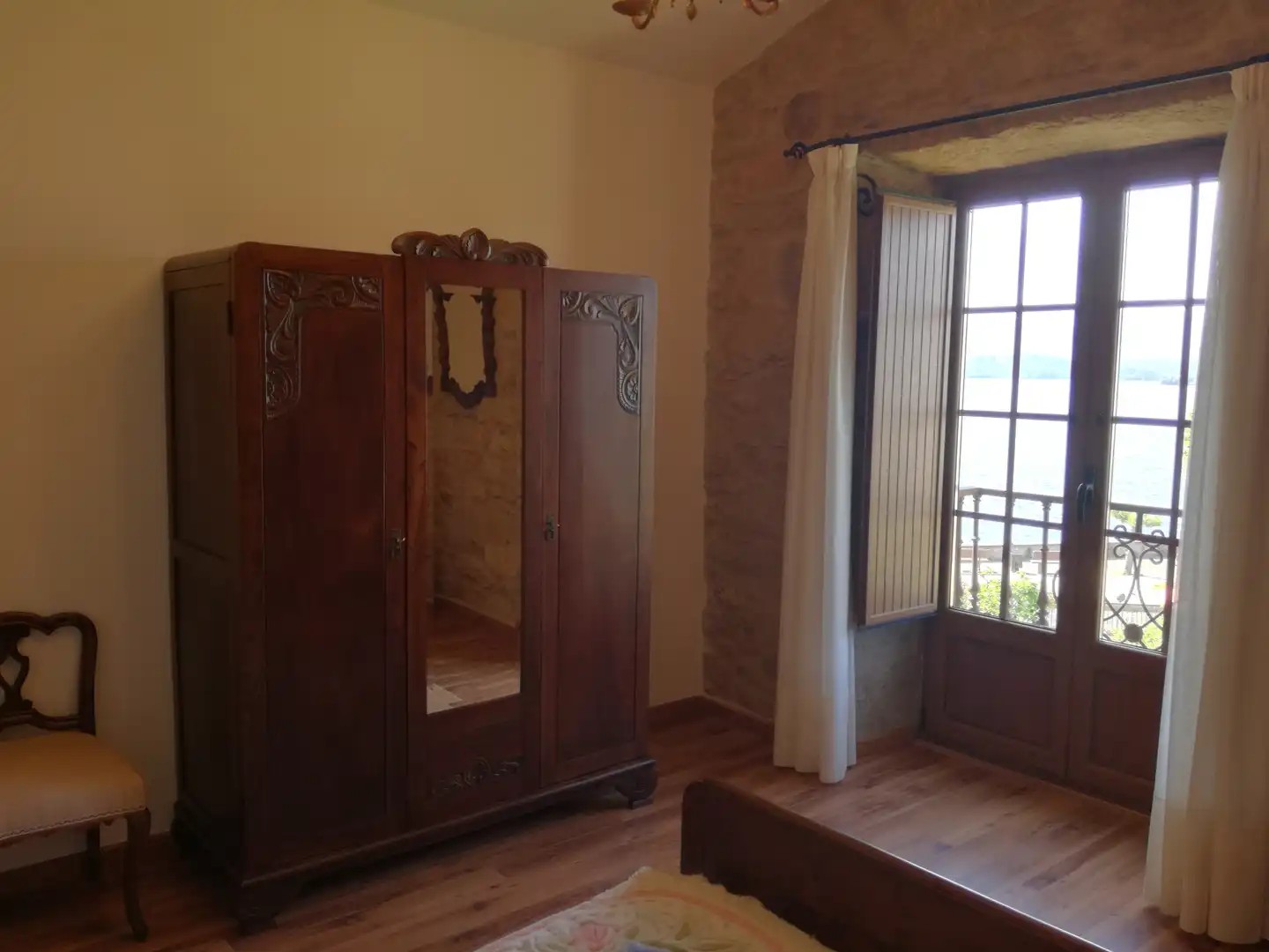 Bedroom of Houses for rent in Rianxo  with Heating, Private garden and Furnished