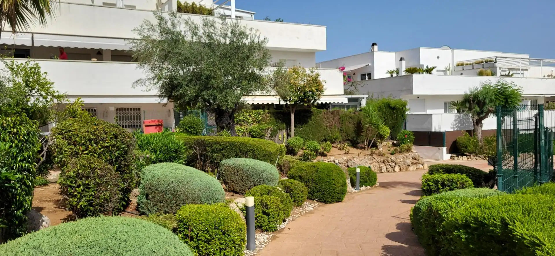 Jardí de Apartament de lloguer en Marbella amb Jardí privat, Terrassa i Moblat