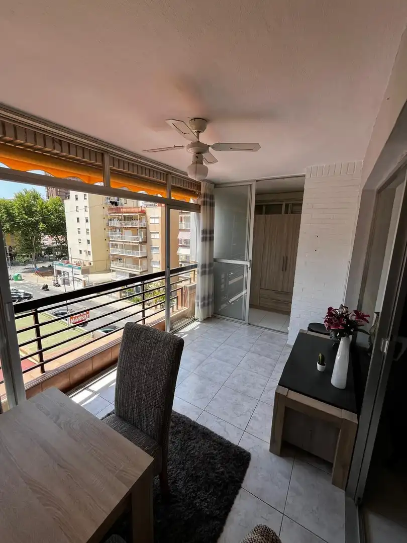 Terrassa de Apartament en venda en Benidorm amb Aire condicionat, Calefacció i Moblat
