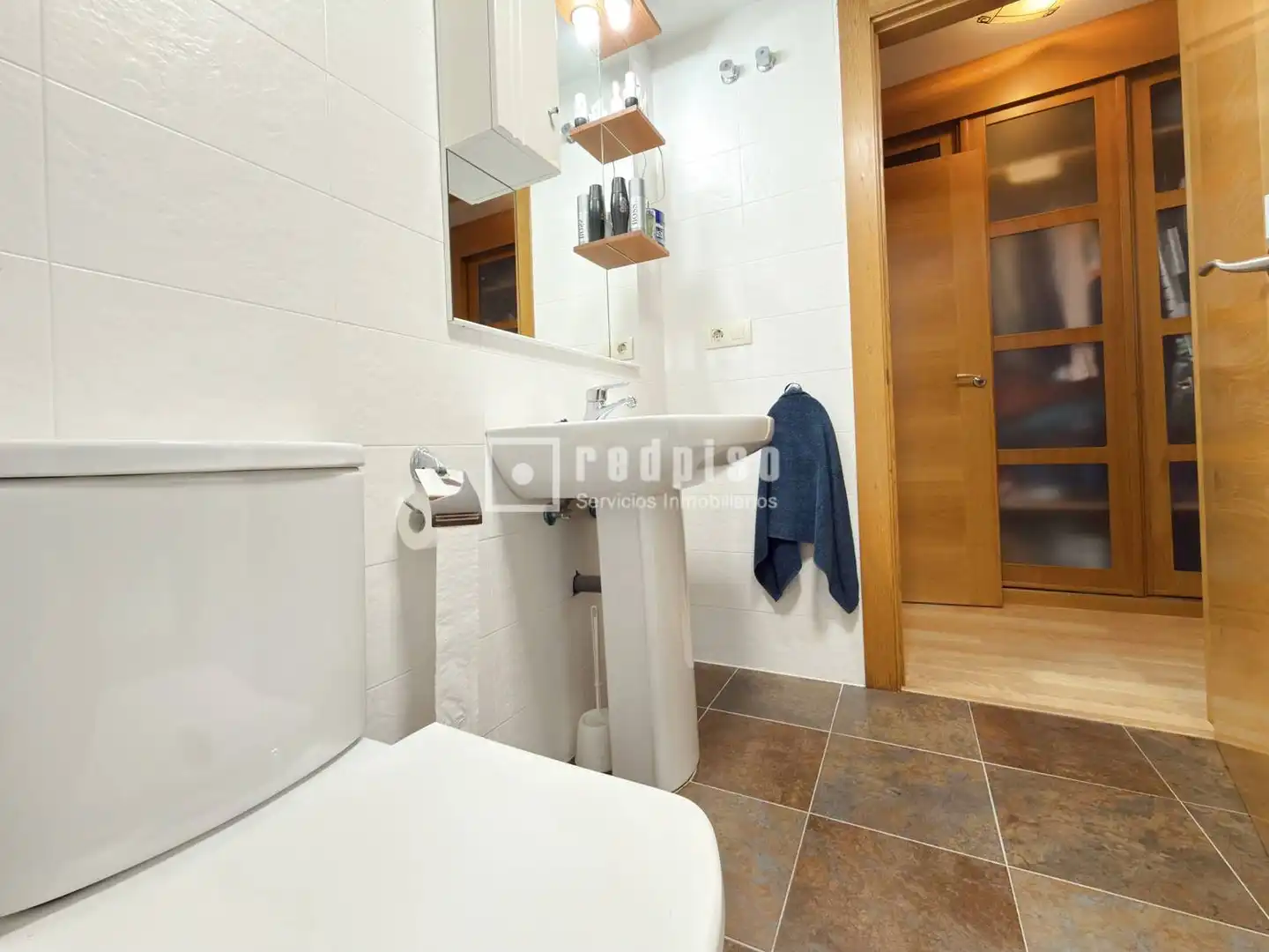 Badezimmer von Wohnung zum Verkauf in Rincón de la Victoria mit Klimaanlage, Privatgarten und Terrasse
