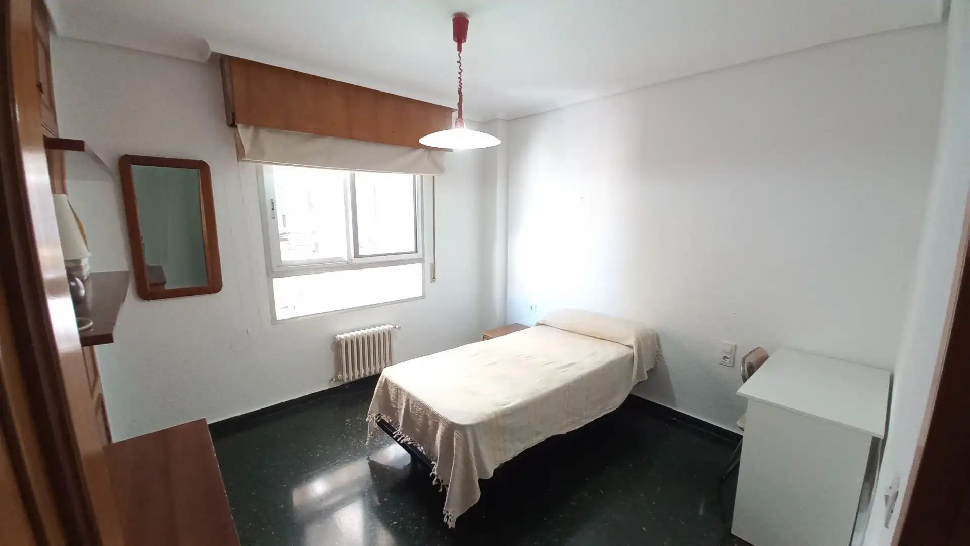 Bedroom of Flat for rent in Albacete  with Air Conditioner, Heating and Furnished