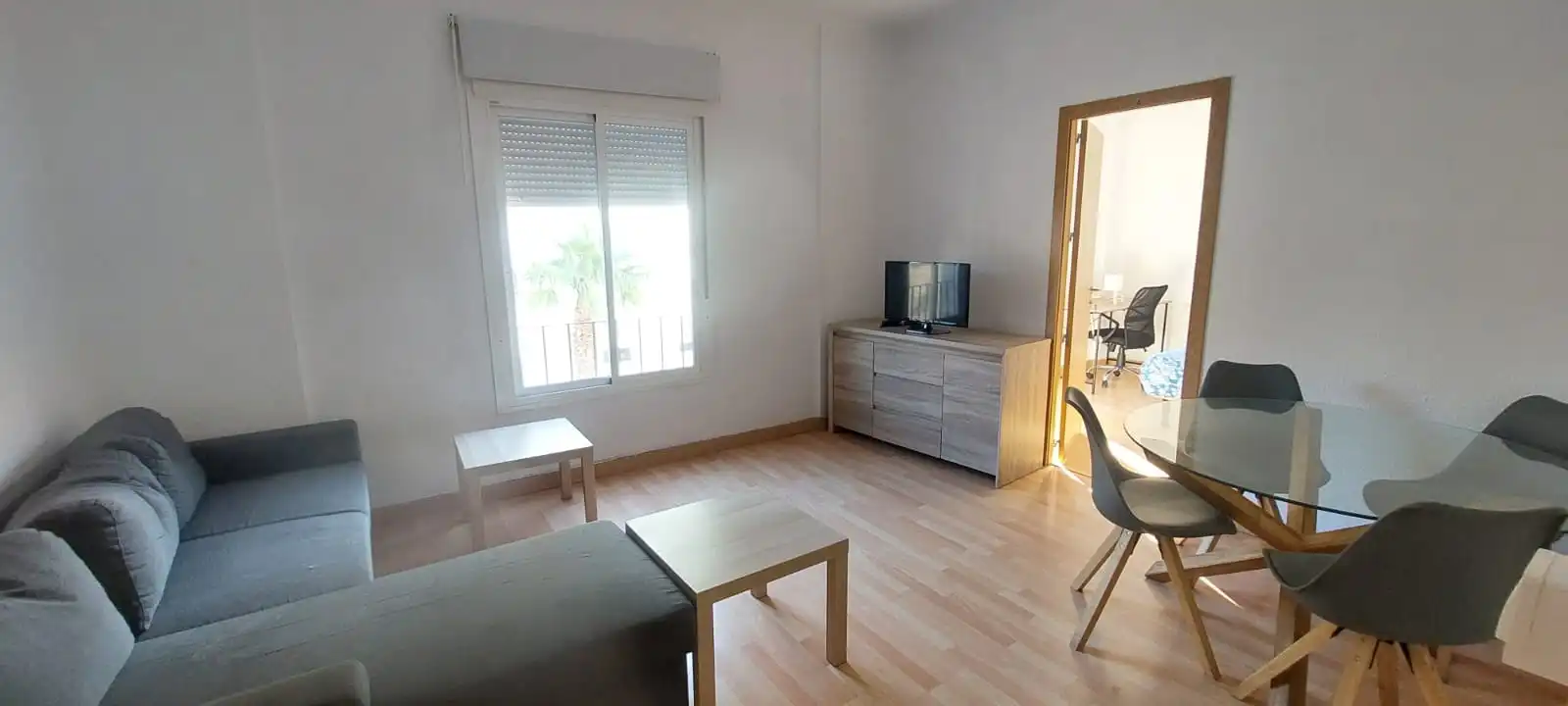 Wohnzimmer von Wohnung zur untervermieten in Málaga mit Möbliert