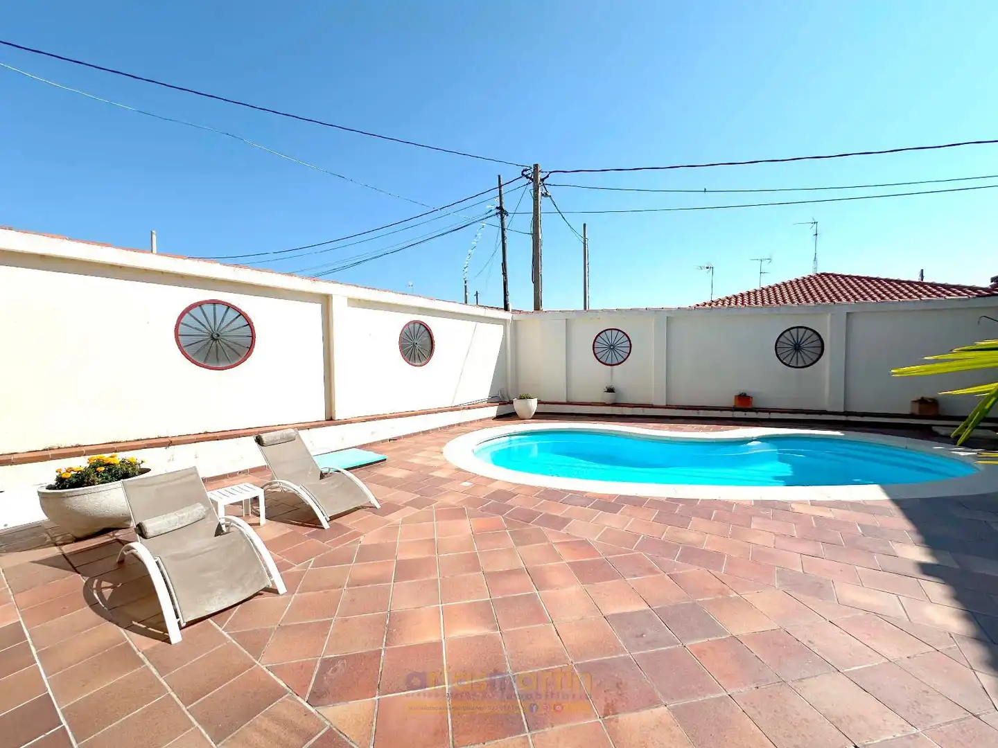 Swimming pool of Houses for sale in Machacón  with Heating, Private garden and Terrace