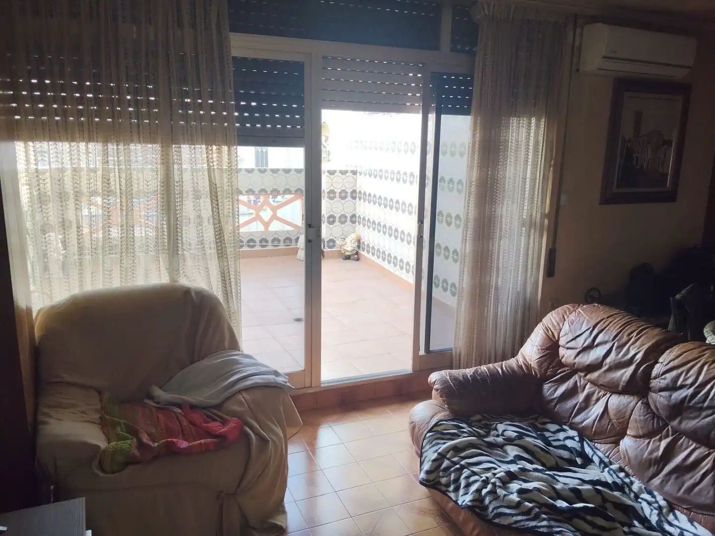 Sala d'estar de Àtic en venda en Valencia amb Aire condicionat, Calefacció i Terrassa