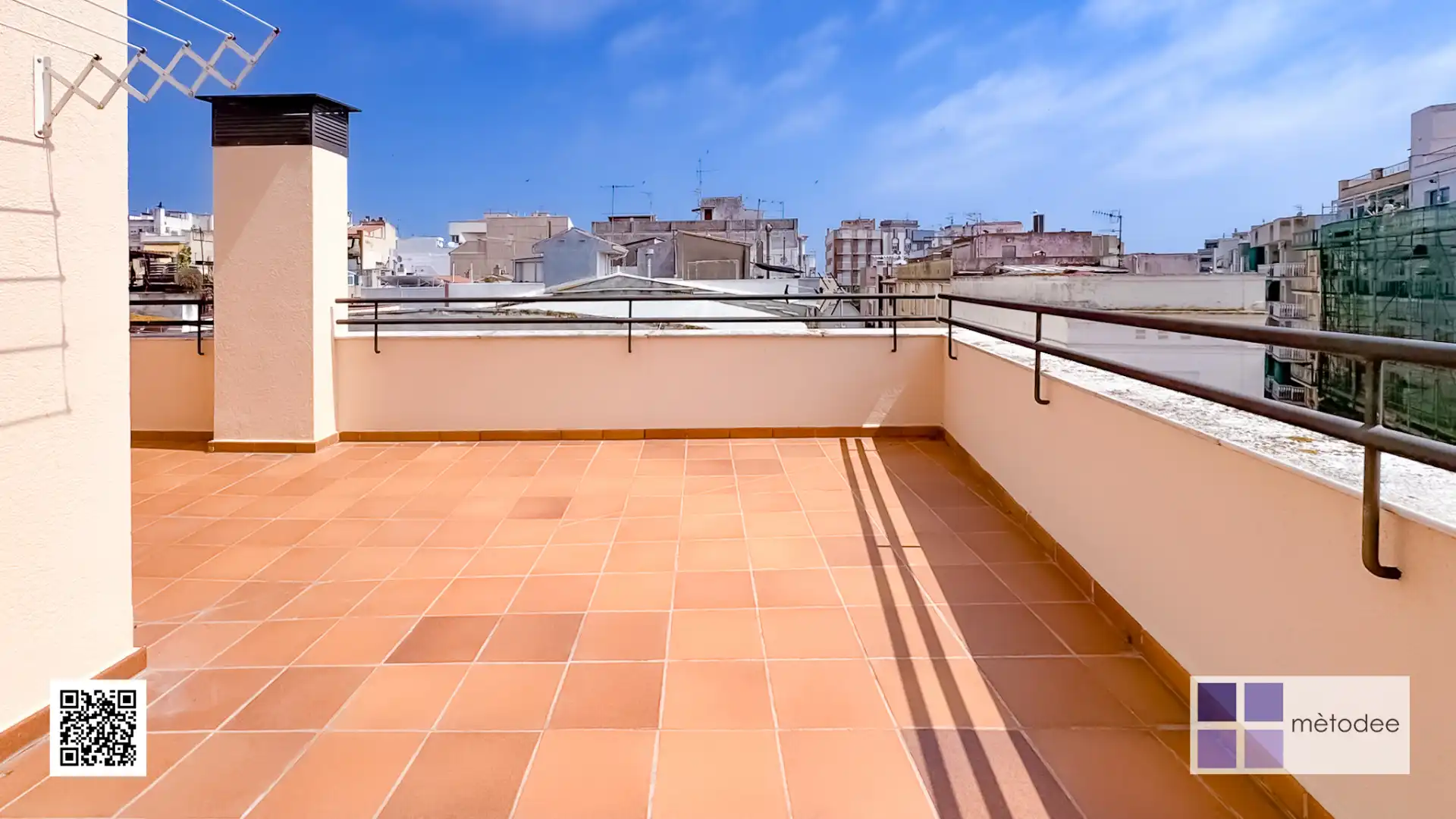 Terraza de Ático de alquiler en Blanes con Aire acondicionado, Calefacción y Terraza
