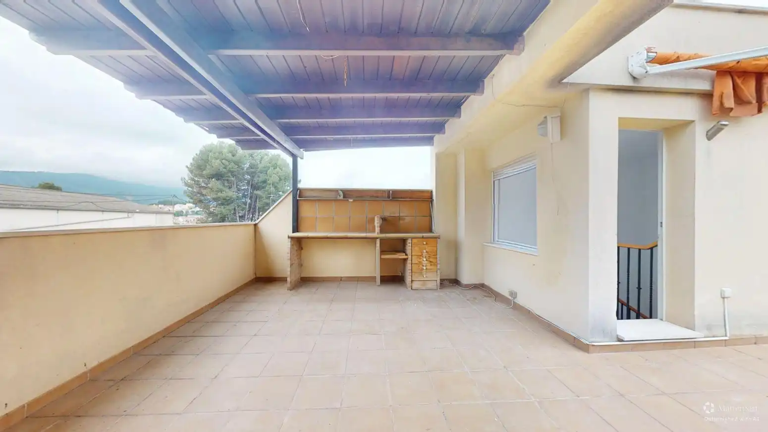 Terrace of Detached homes for sale in Alcoy / Alcoi  with Air Conditioner, Heating and Terrace