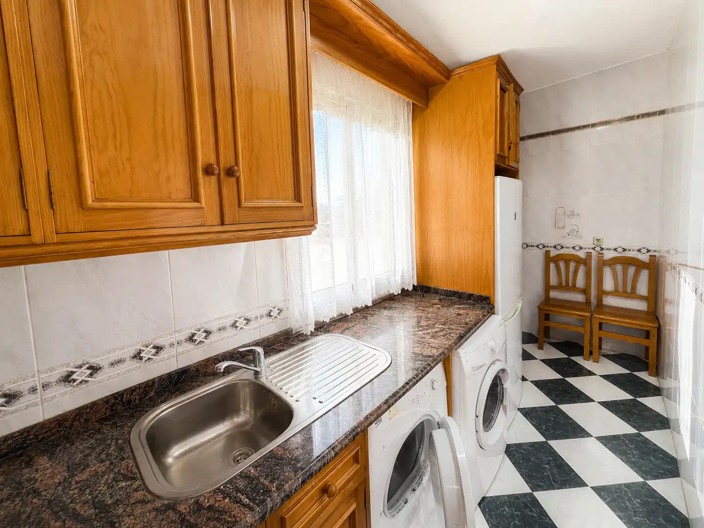 Kitchen of Flat for sale in Mérida  with Furnished