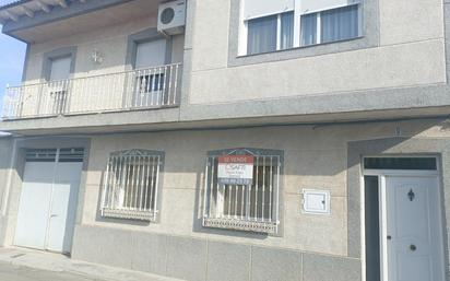 Exterior view of Single-family semi-detached for sale in Villarta de San Juan  with Air Conditioner, Terrace and Balcony