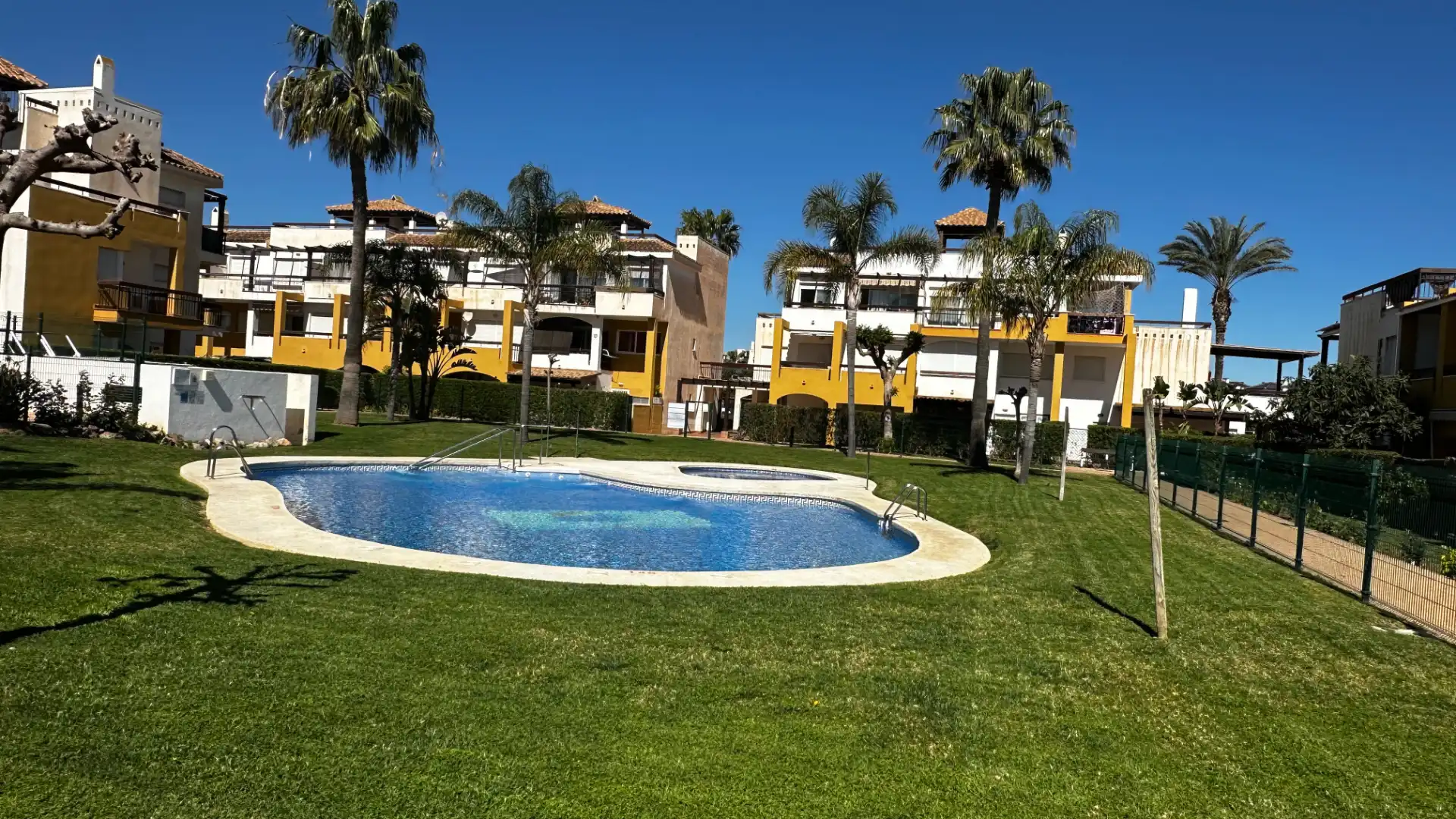 Garden of Flat for sale in Vera  with Air Conditioner, Heating and Private garden