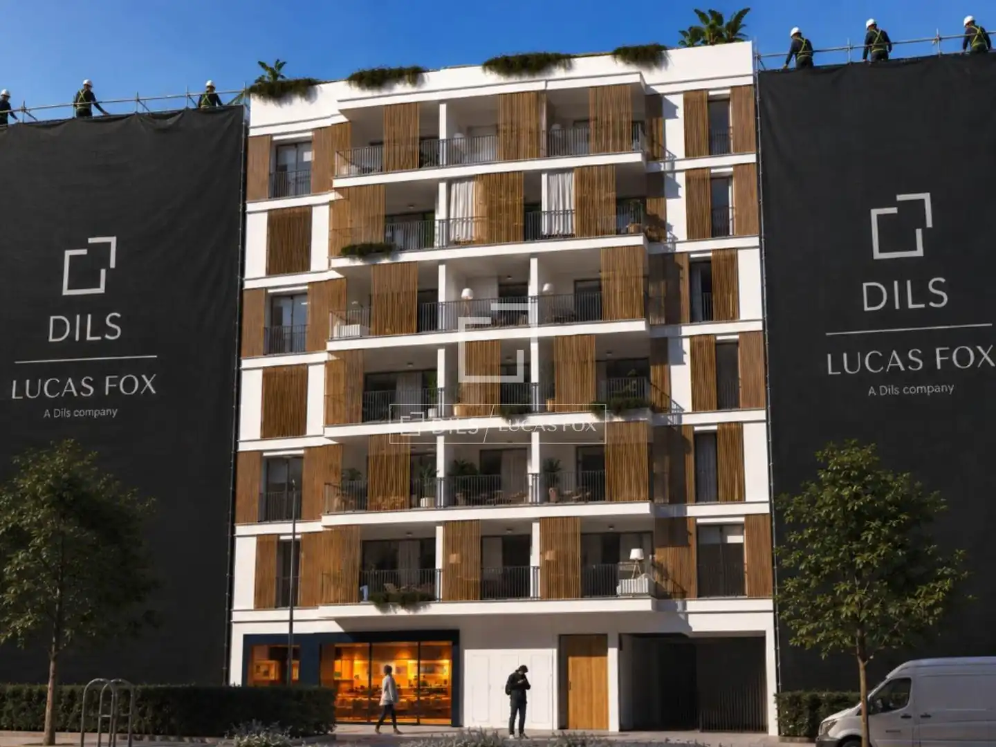 Vista exterior de Piso en venta en  Palma de Mallorca con Terraza y Balcón