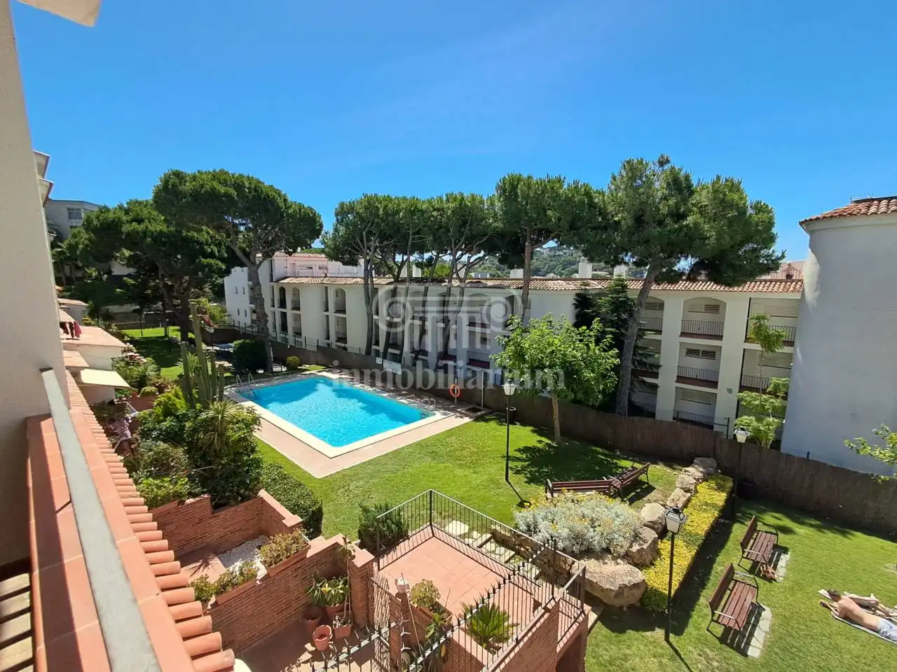 Garden of Flat for sale in Lloret de Mar  with Heating, Parquet flooring and Terrace