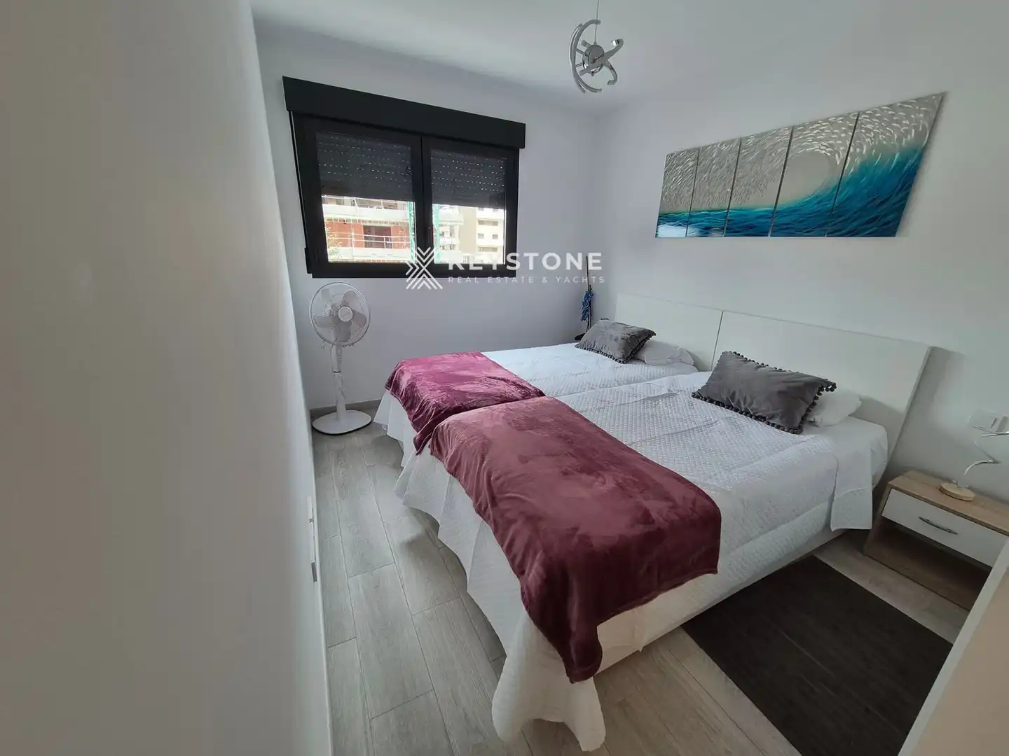 Schlafzimmer von Wohnung zur Miete in Alicante / Alacant mit Klimaanlage, Heizung und Terrasse