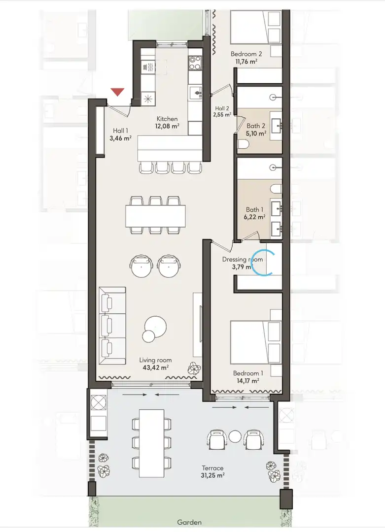 Apartment with terrace for sale in Estepona Pueblo, imagen 56