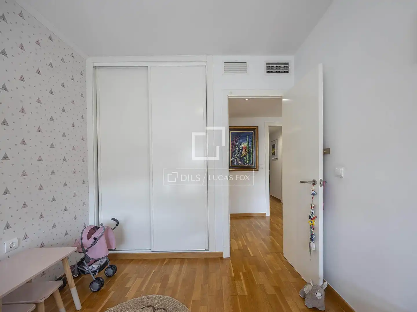 Schlafzimmer von Wohnung zum Verkauf in Valencia mit Klimaanlage, Heizung und Privatgarten
