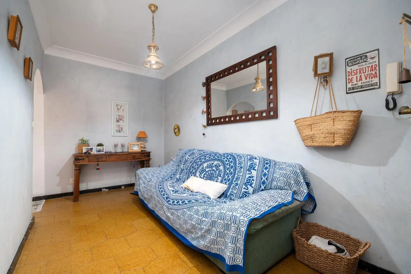 Sala d'estar de Pis en venda en  Palma de Mallorca amb Terrassa i Balcó