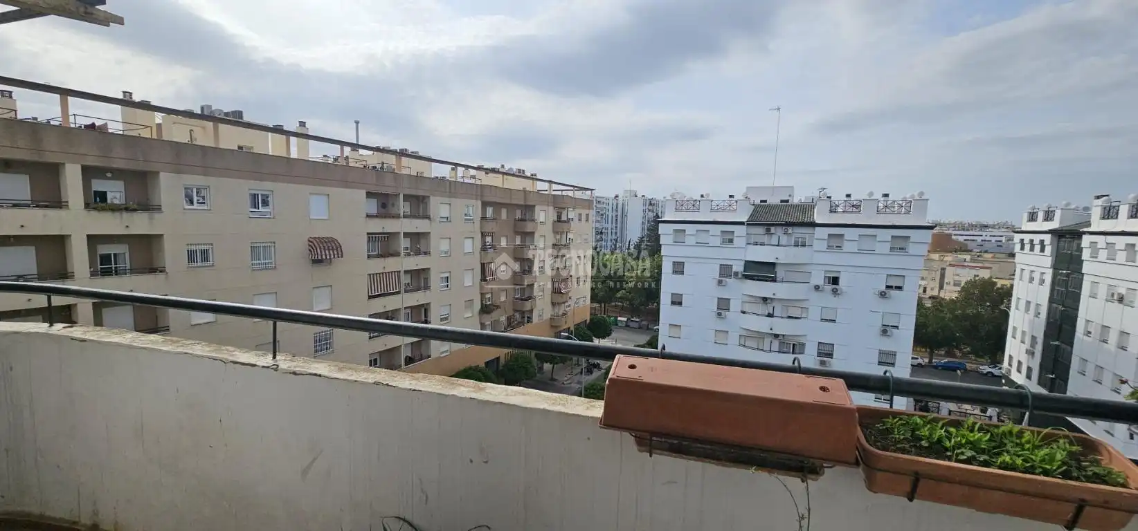 Bedroom of Flat for sale in Sevilla  with Air Conditioner and Terrace