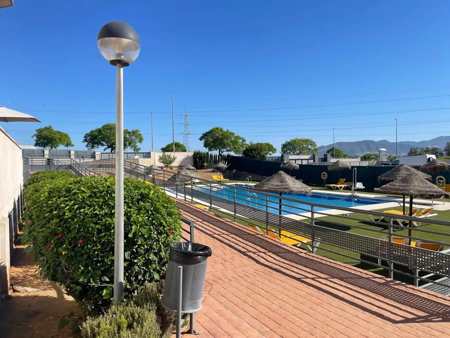 Piscina de Àtic de lloguer en Málaga amb Aire condicionat, Jardí privat i Terrassa