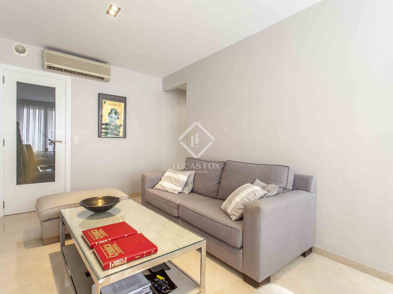 Living room of Flat for sale in  Valencia Capital  with Air Conditioner, Heating and Terrace