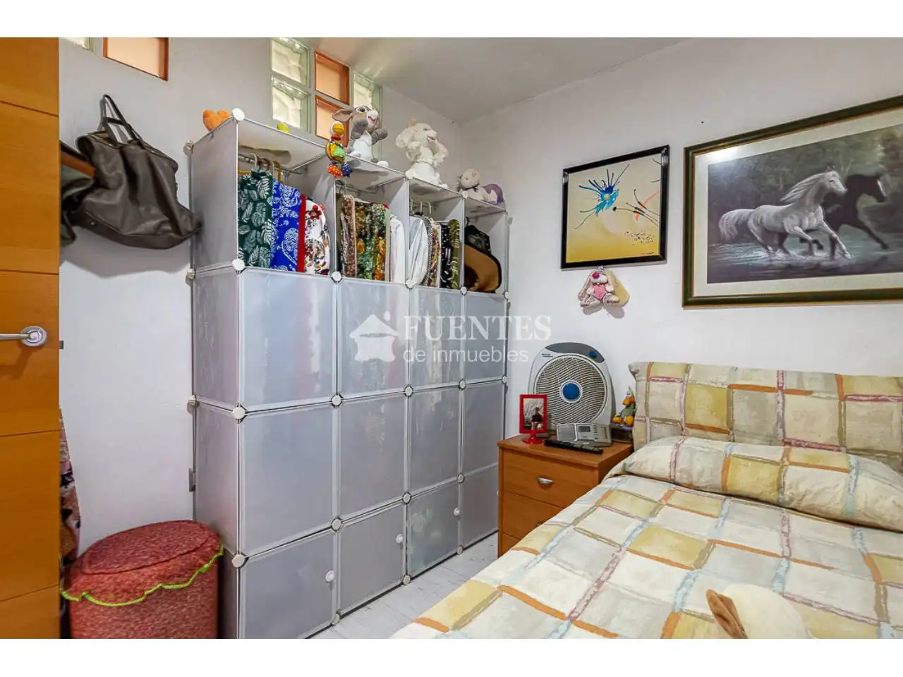 Bedroom of Flat for sale in Alicante / Alacant  with Furnished, Balcony and Alarm