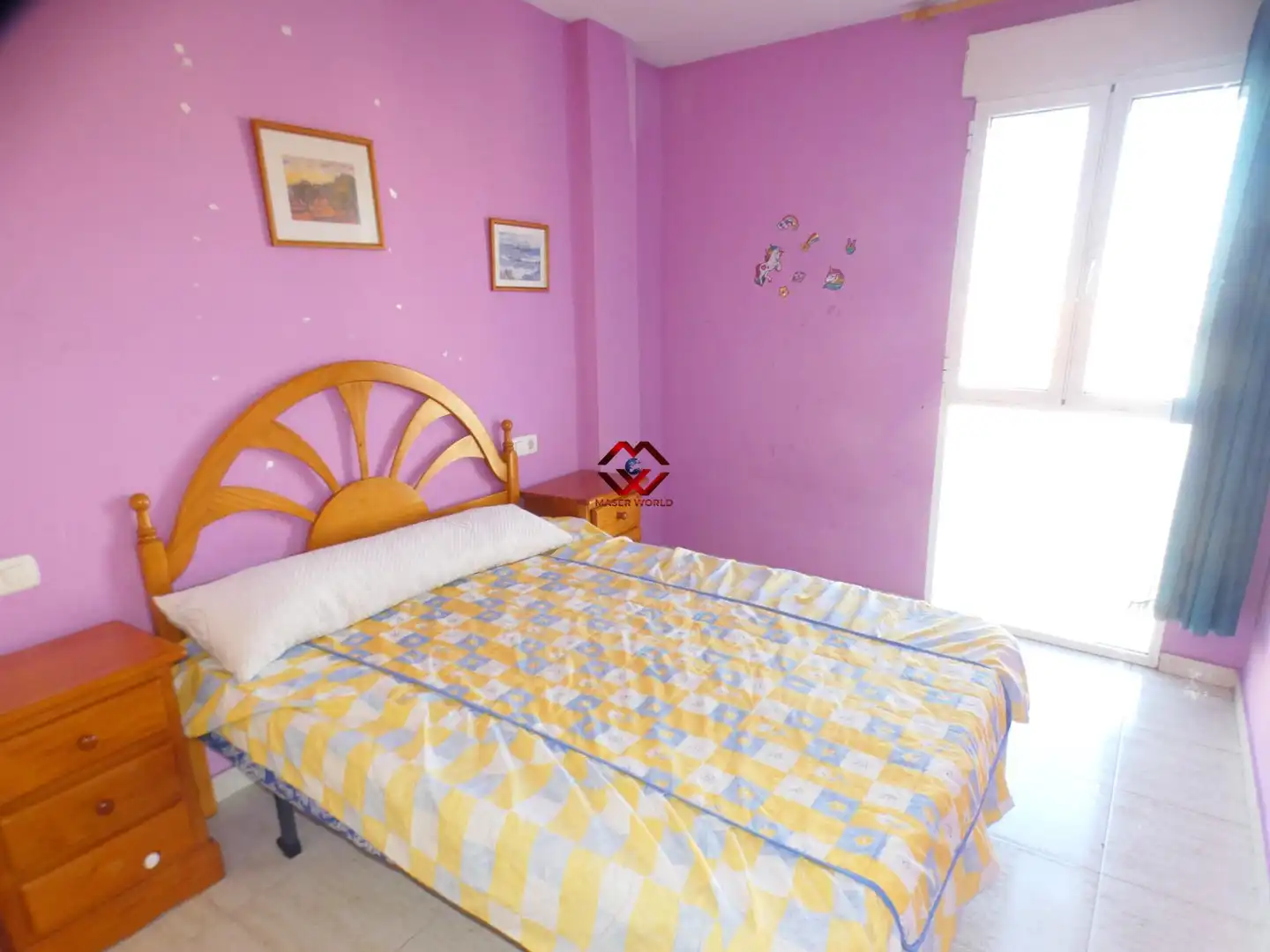 Habitación de Apartamento en venta en Mazarrón con Amueblado y Balcón