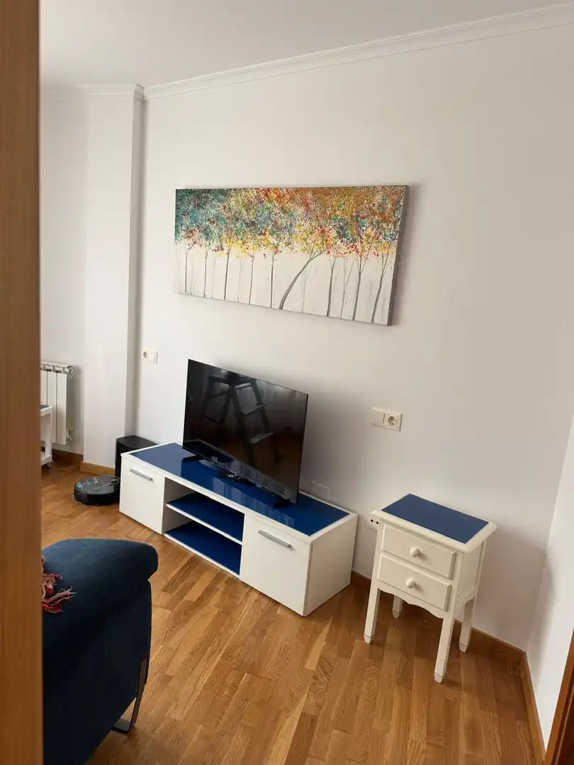 Sala de estar de Piso en venta en A Cañiza   con Calefacción y Trastero