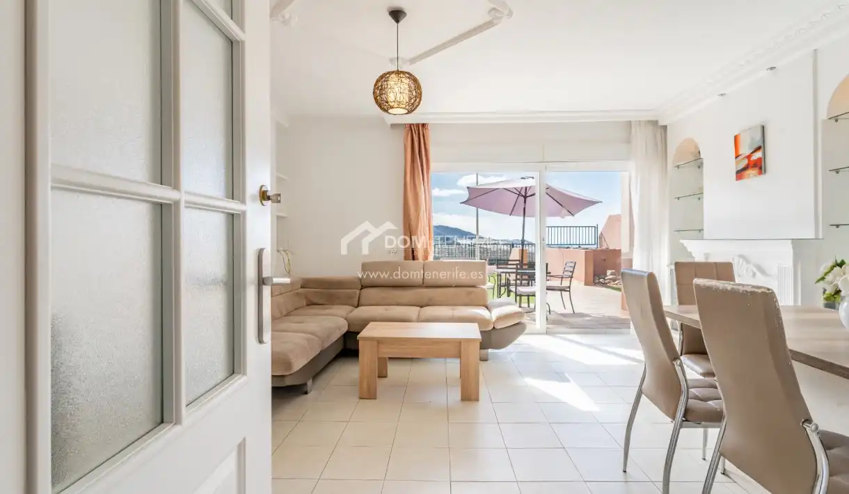 Sala de estar de Casa o chalet de alquiler en Adeje con Terraza, Amueblado y Horno