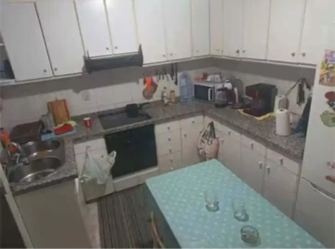 Kitchen of Flat for sale in Almussafes  with Air Conditioner, Furnished and Oven