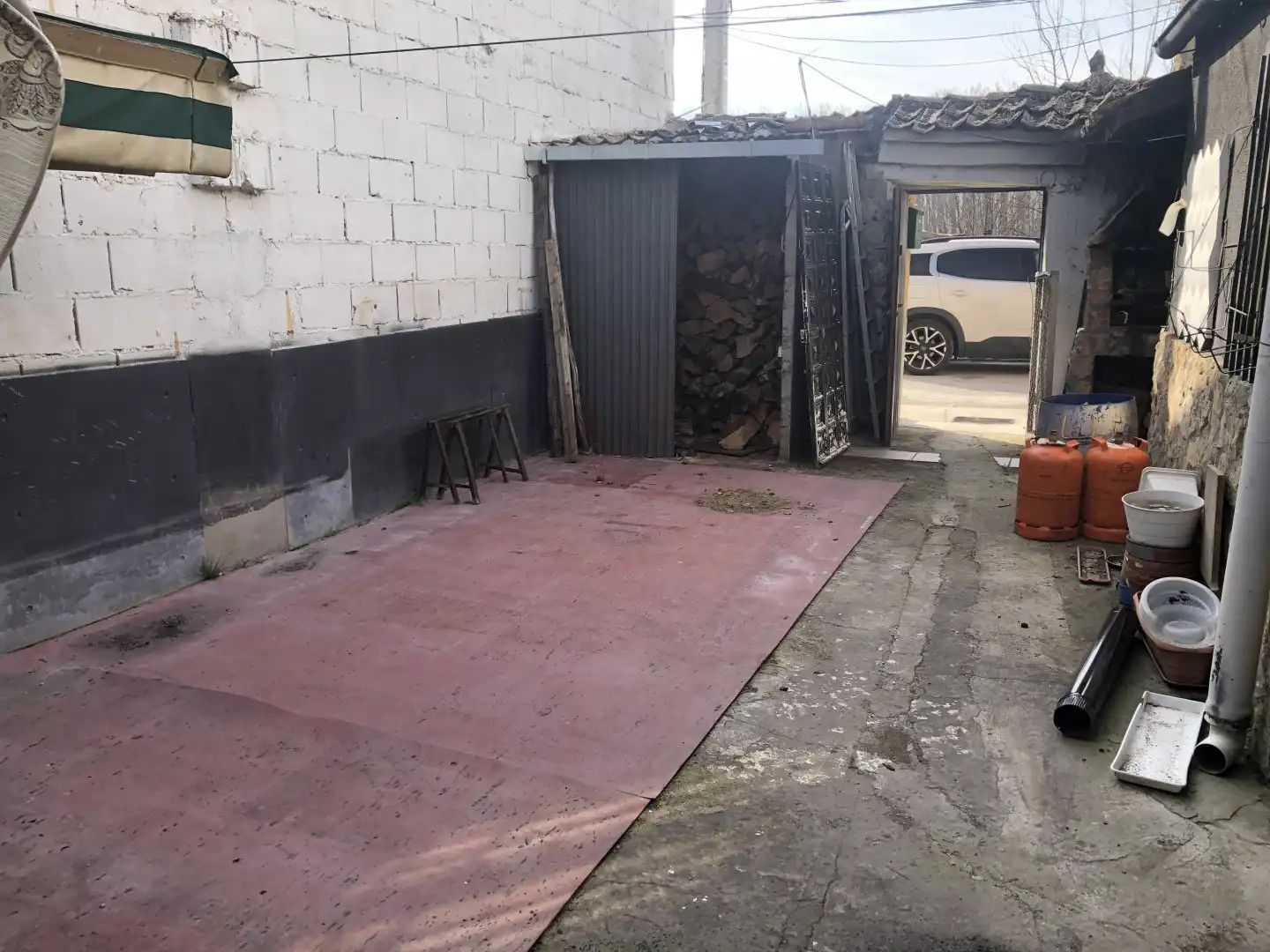 Parking de Finca rústica en venta en Fuente el Olmo de Fuentidueña con Jardín privado