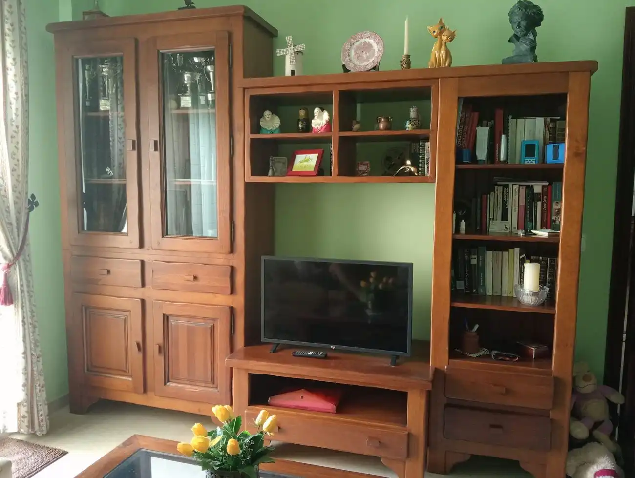 Wohnzimmer von Wohnung zum Verkauf in Conil de la Frontera mit Klimaanlage, Heizung und Terrasse