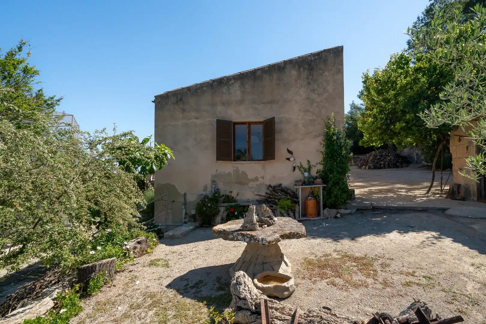 Vista exterior de Finca rústica en venta en Sant Joan con Jardín privado, Terraza y Trastero