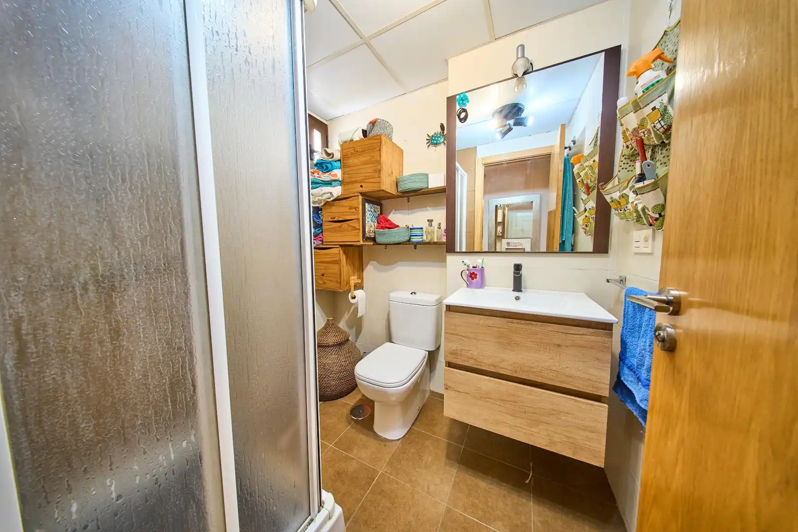 Bathroom of Flat for sale in Güéjar Sierra  with Air Conditioner and Community pool