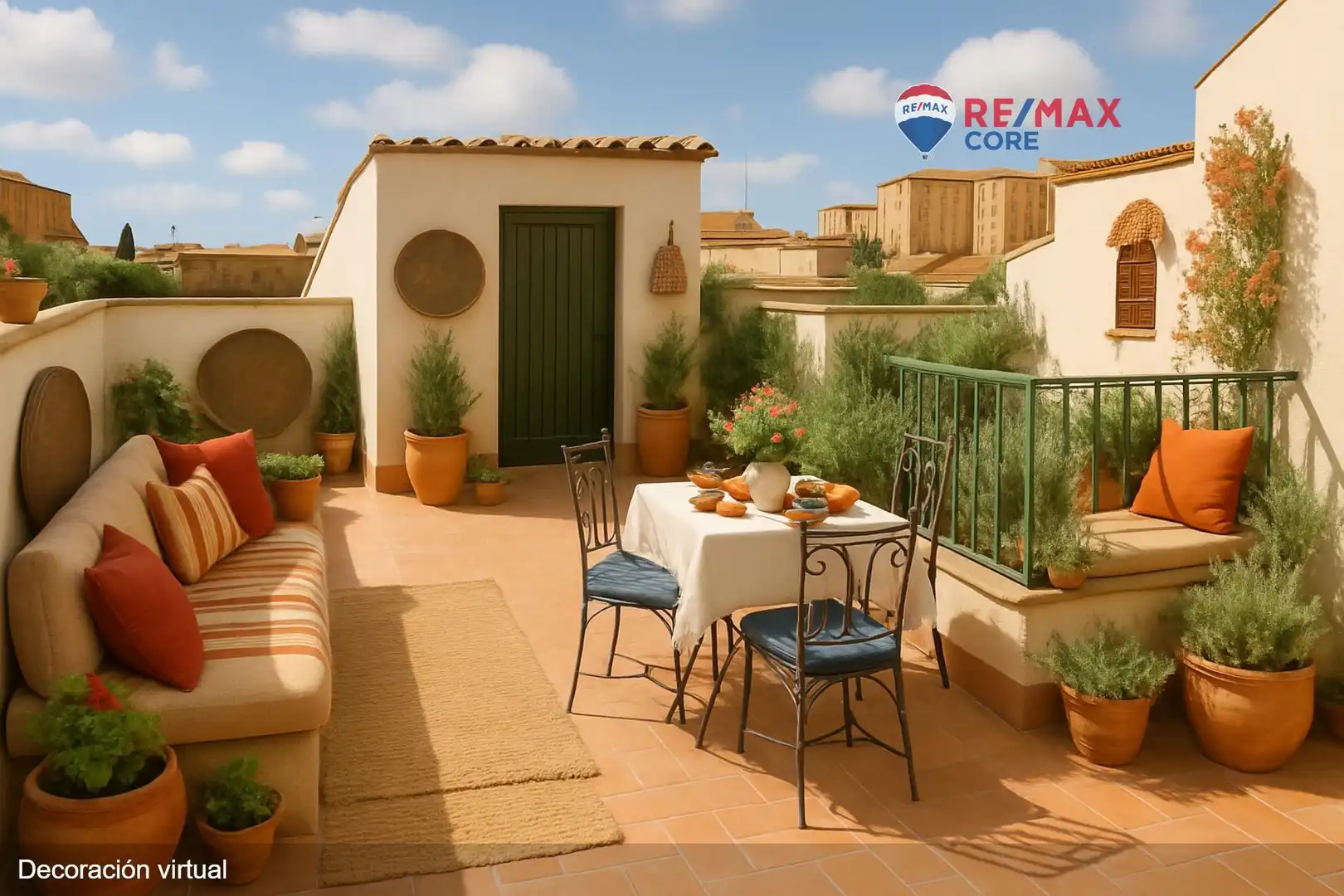 Terraza de Casa o chalet en venta en Badajoz con Terraza, Trastero y Balcón