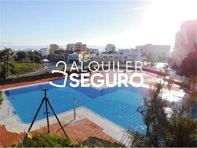 Swimming pool of Flat for rent in Torremolinos  with Air Conditioner, Swimming Pool and Furnished