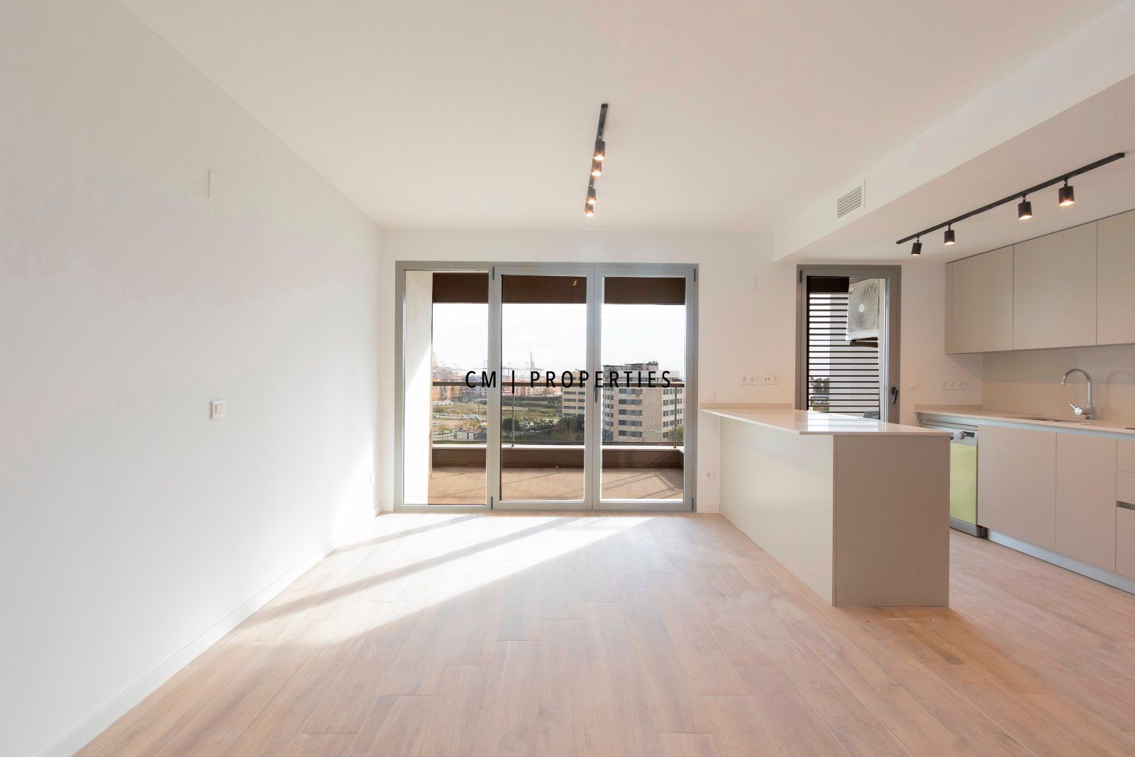 Sala d'estar de Pis de lloguer en  Valencia Capital amb Aire condicionat, Calefacció i Terrassa