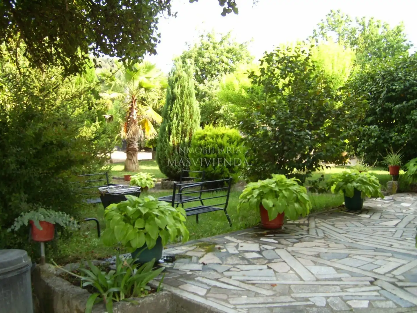 Jardín de Casa o chalet en venta en Leiro con Aire acondicionado, Terraza y Trastero