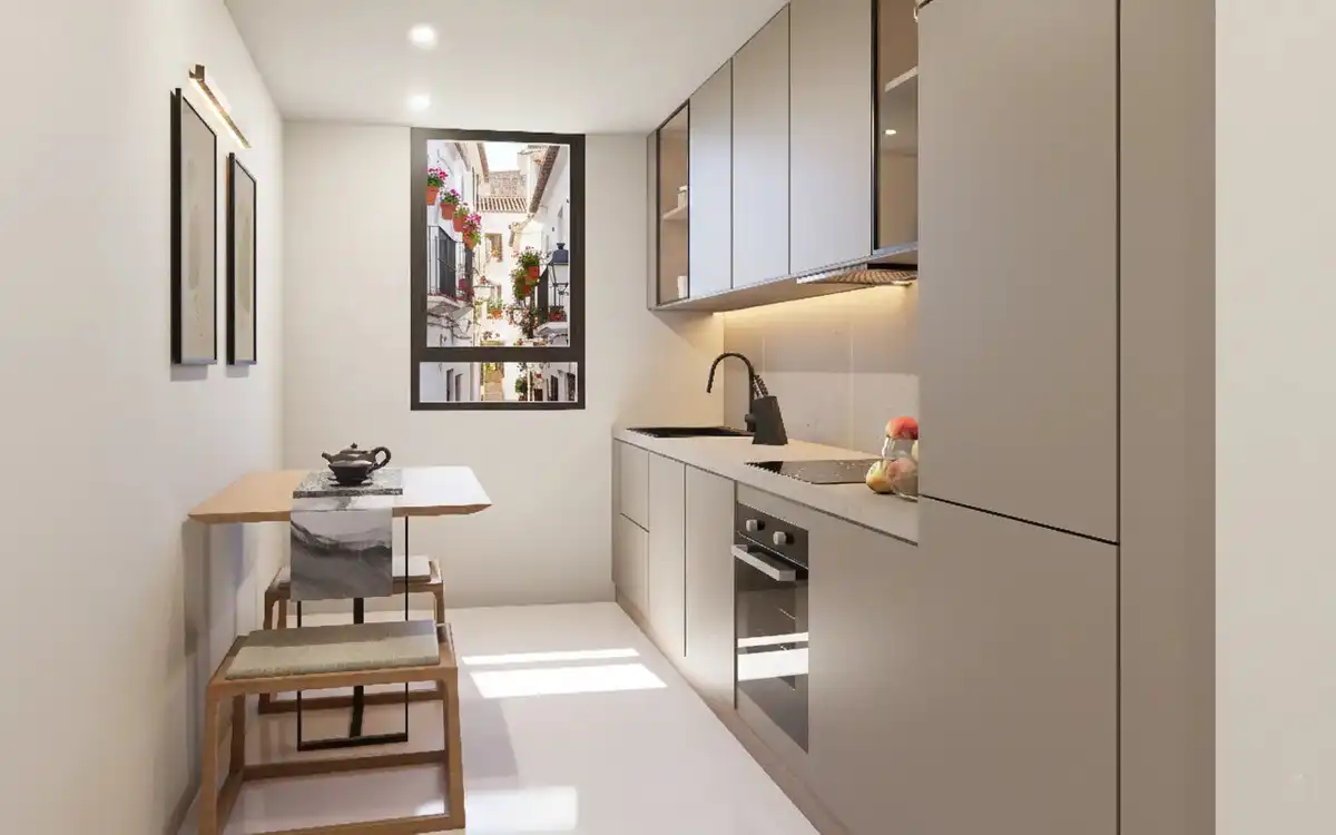 Küche von Maisonette zum Verkauf in Marbella mit Terrasse und Abstellraum