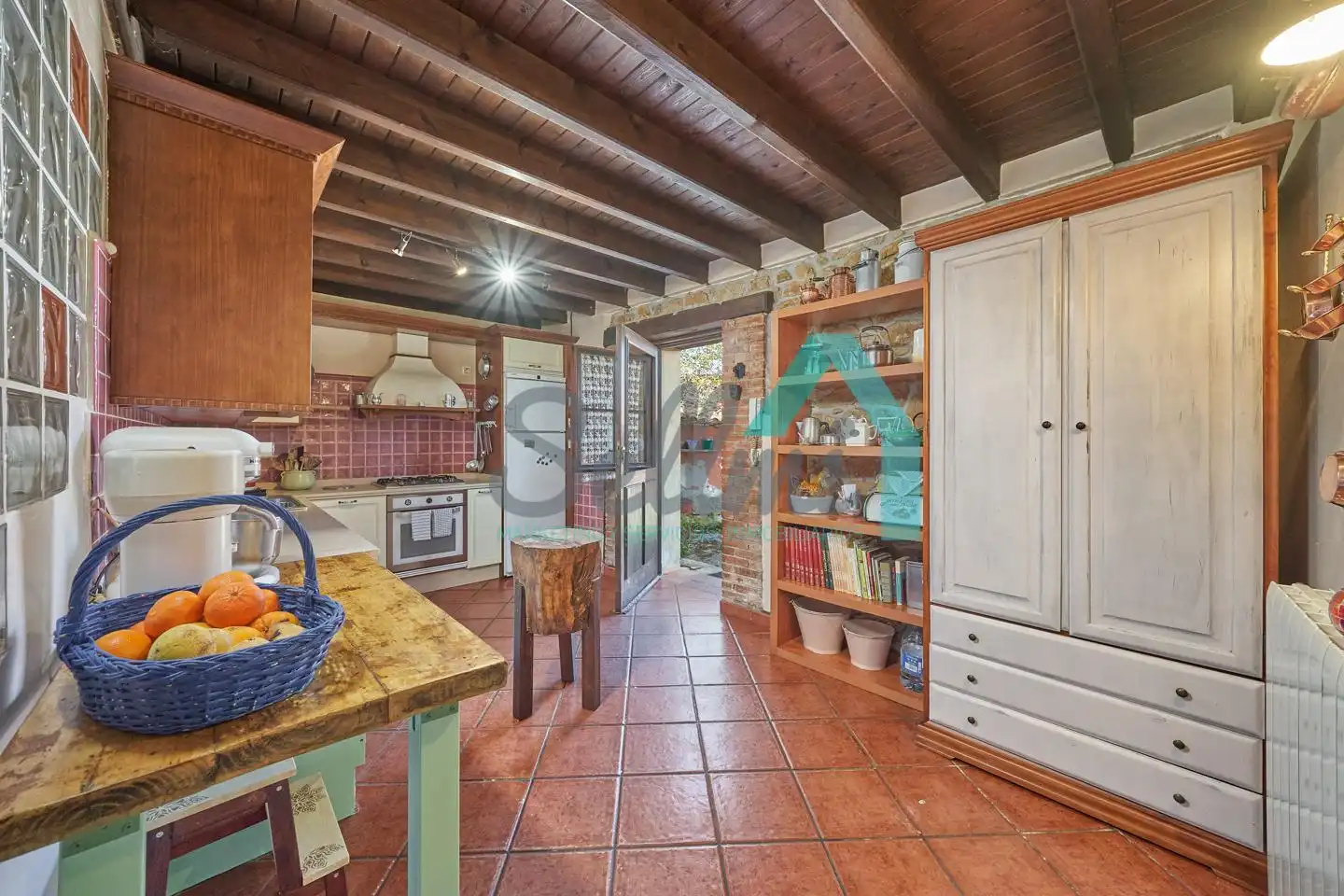 Cocina de Casa o chalet en venta en Siero con Calefacción, Jardín privado y Parquet