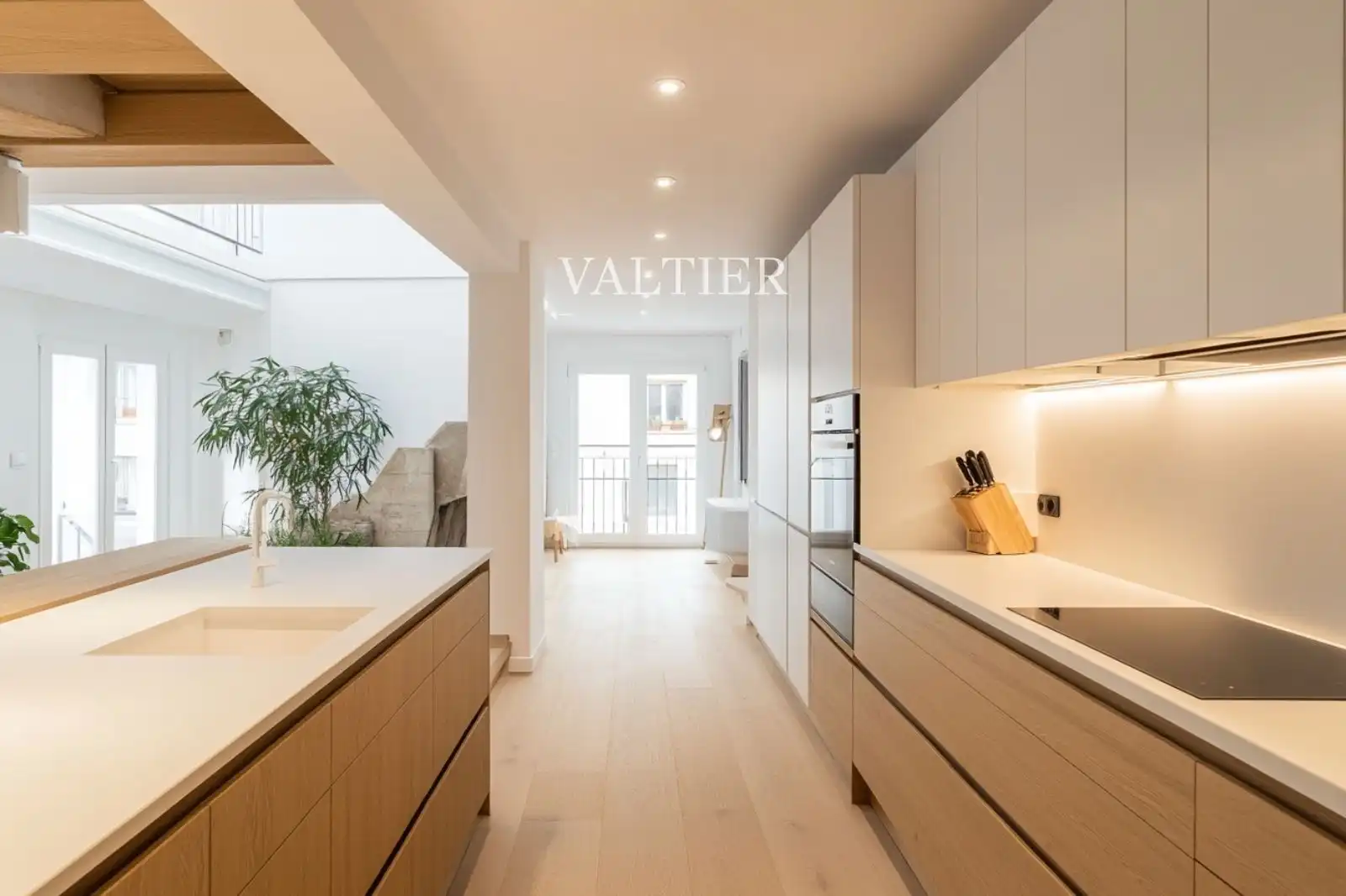 Cocina de Ático en venta en Madrid con Terraza y Amueblado